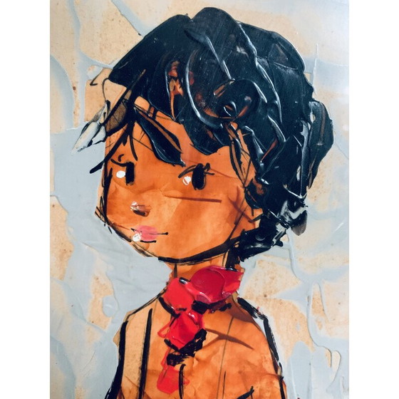 Image 1 of Vintage messenschilderij van Léon Gasser