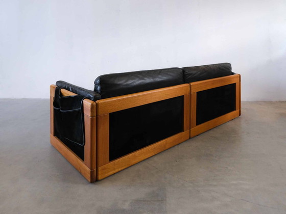 Image 1 of Vintage Teakhouten 3-zitsbank Midcentury Deens