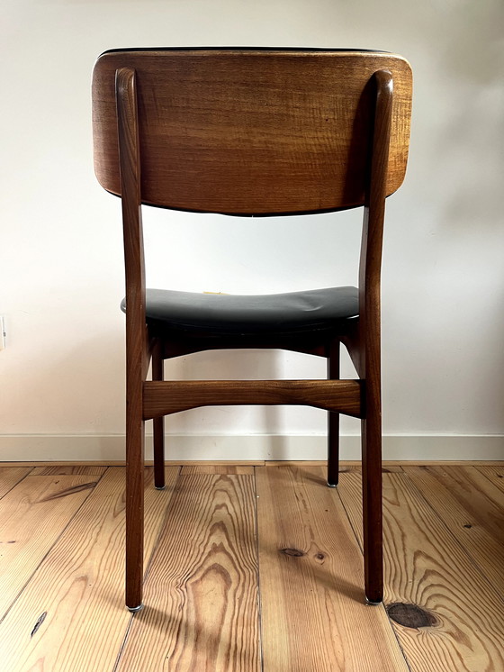 Image 1 of 5x Mid-century eetkamerstoelen