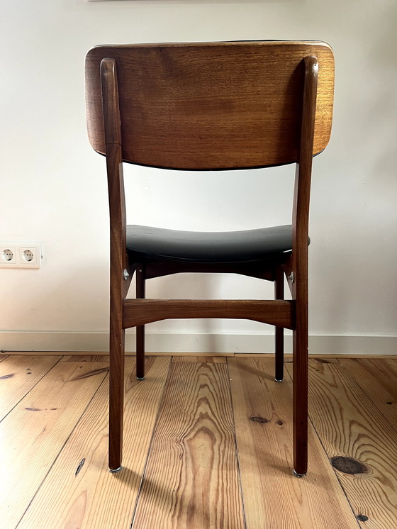 Image 1 of 5x Mid-century eetkamerstoelen