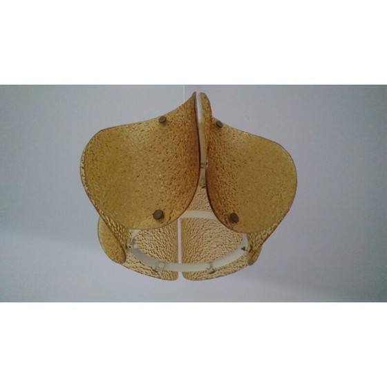 Image 1 of Vintage design glazen hanglamp, Duitsland, jaren 1970