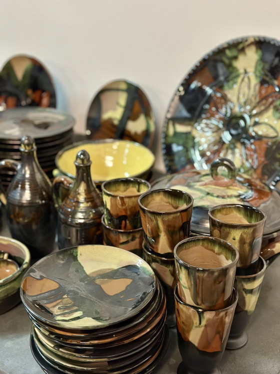 Image 1 of André Chaudemanche servies 1960 (131 stuks)