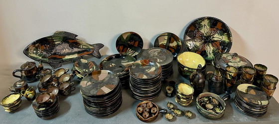 Image 1 of André Chaudemanche servies 1960 (131 stuks)