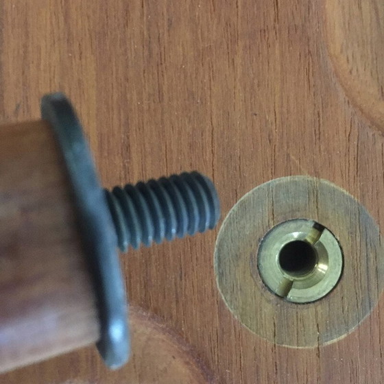 Image 1 of Scandinavische vintage France & Son bijzettafel in teak - jaren 1960