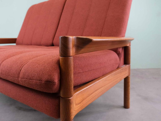 Image 1 of Deense 2-zits teak Midcentury Sofa jaren 50 60 70