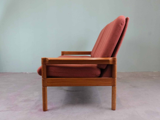 Image 1 of Deense 2-zits teak Midcentury Sofa jaren 50 60 70