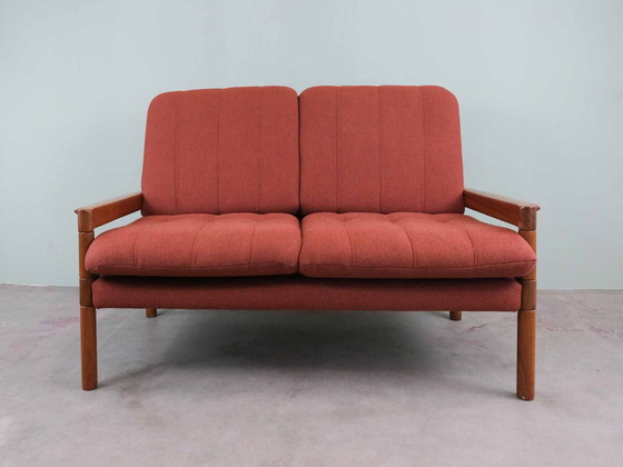 Image 1 of Deense 2-zits teak Midcentury Sofa jaren 50 60 70