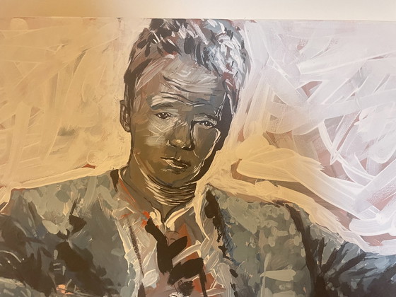 Image 1 of Schilderij Barney Stinson