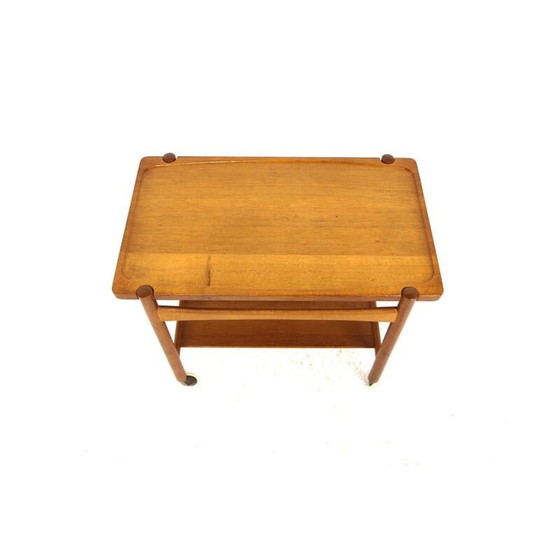 Image 1 of "Jean" vintage serveertafel op wielen door Poul Volther, Zweden 1960