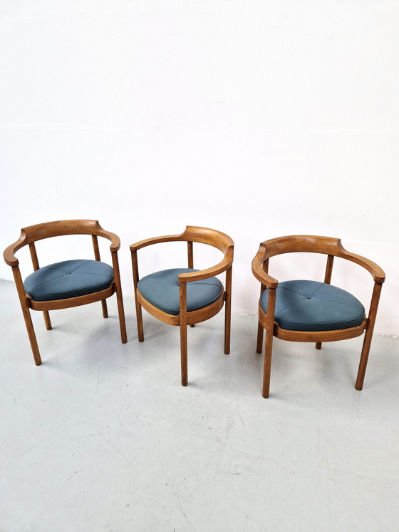 Image 1 of 3x Henning Jensen & Torben Valeur Munch Møbler M40 stoelen