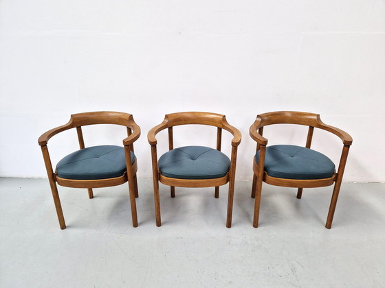 Image 1 of 3x Henning Jensen & Torben Valeur Munch Møbler M40 stoelen