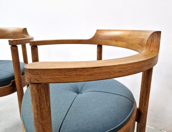 Image 1 of 3x Henning Jensen & Torben Valeur Munch Møbler M40 stoelen