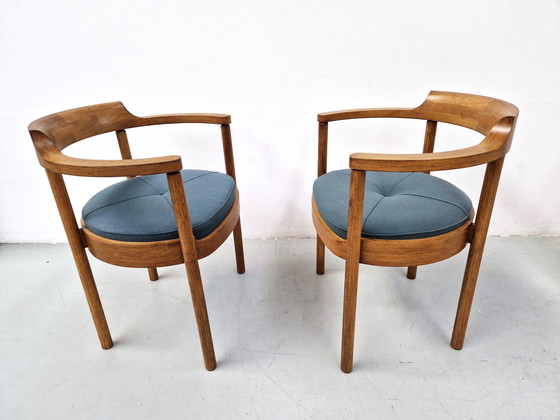 Image 1 of 3x Henning Jensen & Torben Valeur Munch Møbler M40 stoelen