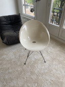 Kartell Eros Eiffeltorenpoten stoel van Philippe Starck