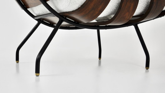 Image 1 of Costela Lounge Chairs van Martin Eisler & Carlo Hauner voor Forma, jaren 50, set van 2