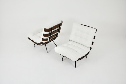 Costela Lounge Chairs van Martin Eisler & Carlo Hauner voor Forma, jaren 50, set van 2