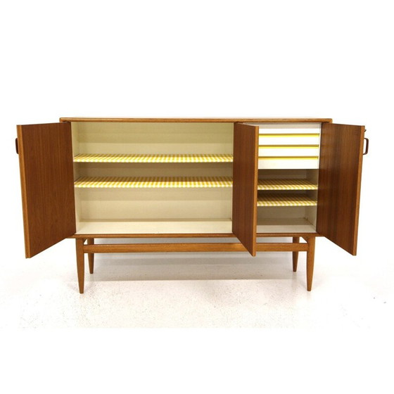 Image 1 of Vintage teakhouten dressoir van Bertil Fridhagen voor Bodafors, Zweden 1960