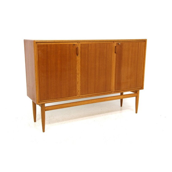 Image 1 of Vintage teakhouten dressoir van Bertil Fridhagen voor Bodafors, Zweden 1960