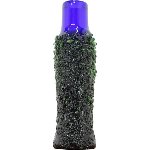 Vintage glazen vaas genaamd Galaxy van Miloslava SvobodovMd-Wickmans voor 'krdlovice, 1970