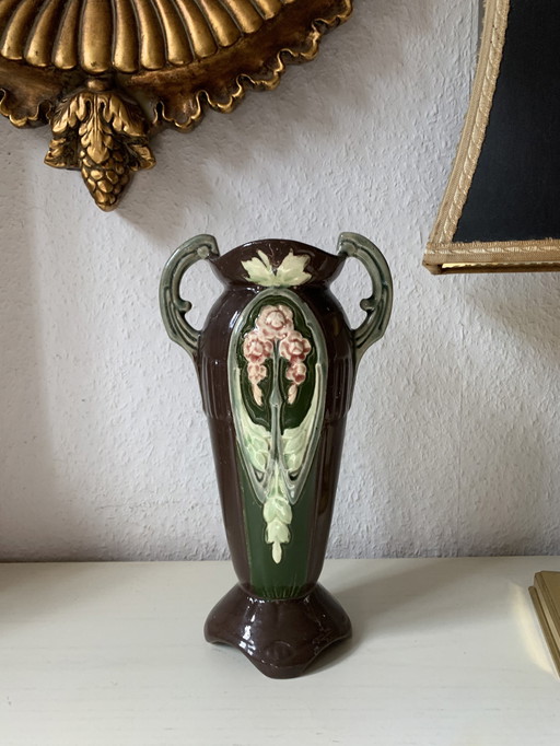 Antieke Jugendstil Vaas 