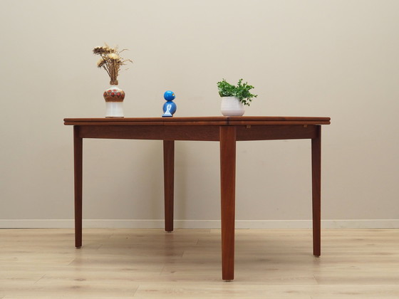 Image 1 of Teakhouten tafel, Deens ontwerp, 1970S, Productie: Denemarken