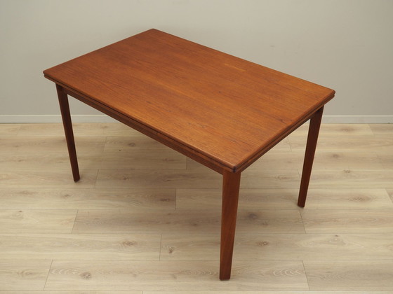 Image 1 of Teakhouten tafel, Deens ontwerp, 1970S, Productie: Denemarken