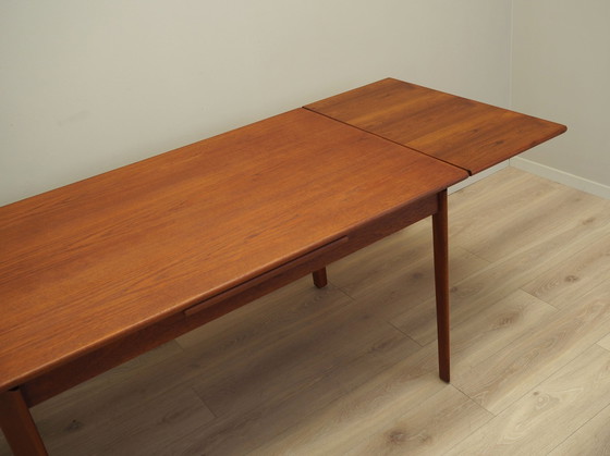 Image 1 of Teakhouten tafel, Deens ontwerp, 1970S, Productie: Denemarken