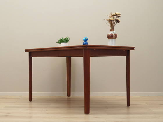 Image 1 of Teakhouten tafel, Deens ontwerp, 1970S, Productie: Denemarken