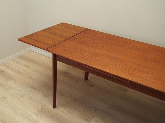 Image 1 of Teakhouten tafel, Deens ontwerp, 1970S, Productie: Denemarken