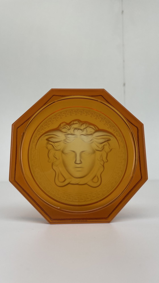 Image 1 of Rosenthal Versace presse-papier kristal Medusa Lumière