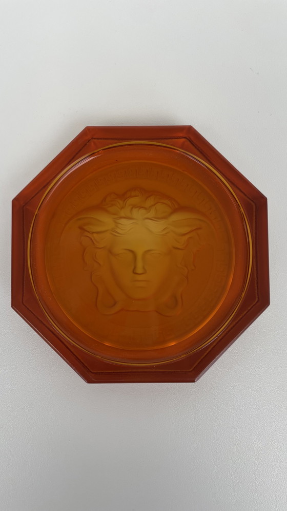 Image 1 of Rosenthal Versace presse-papier kristal Medusa Lumière