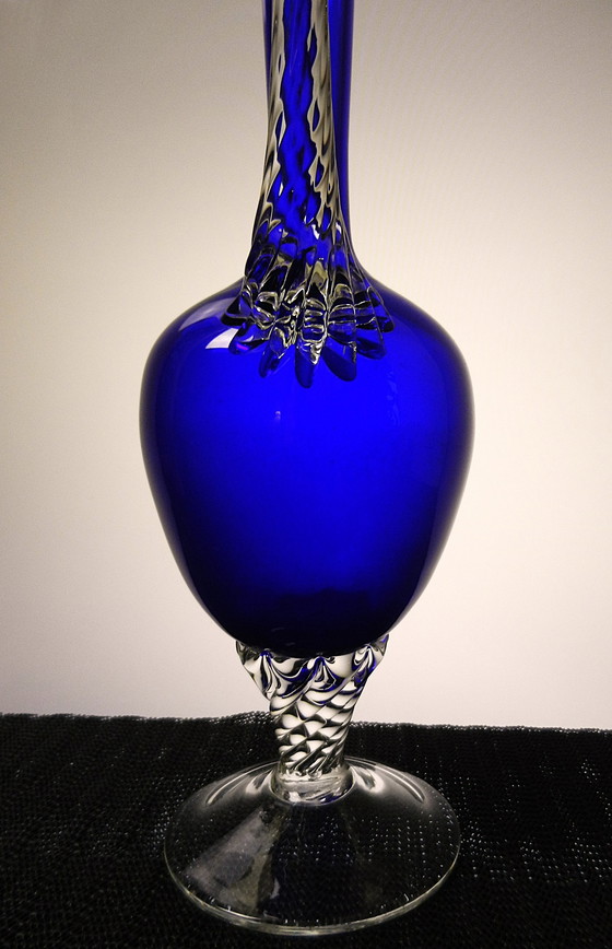 Image 1 of Murano "Tre Fuochi" Karaffe Vase Design "Cenedese"!