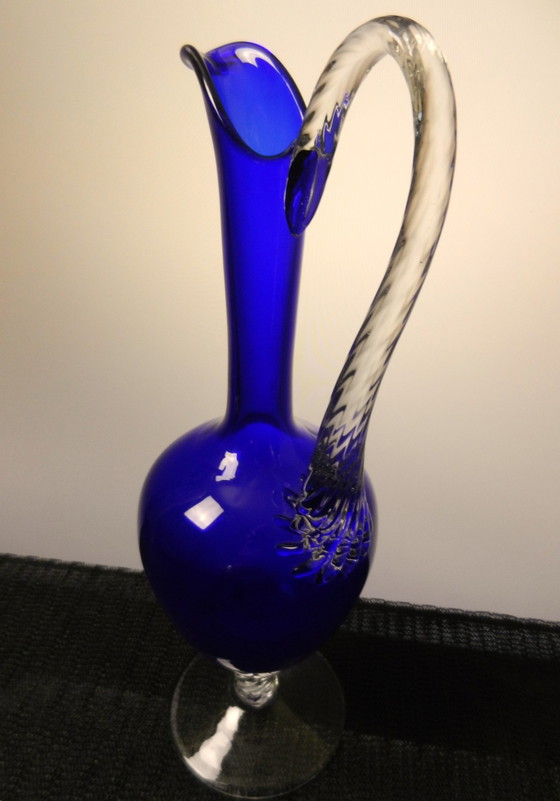 Image 1 of Murano "Tre Fuochi" Karaffe Vase Design "Cenedese"!