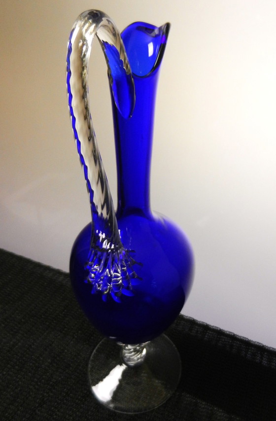 Image 1 of Murano "Tre Fuochi" Karaffe Vase Design "Cenedese"!