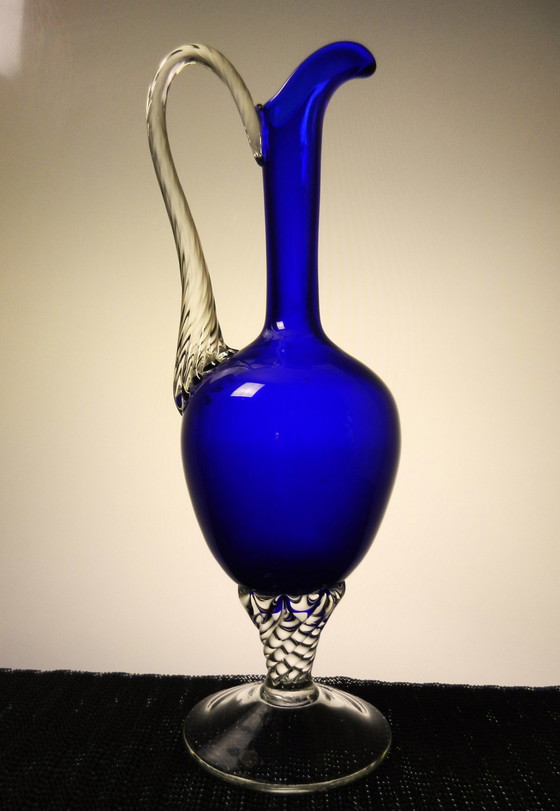 Image 1 of Murano "Tre Fuochi" Karaffe Vase Design "Cenedese"!