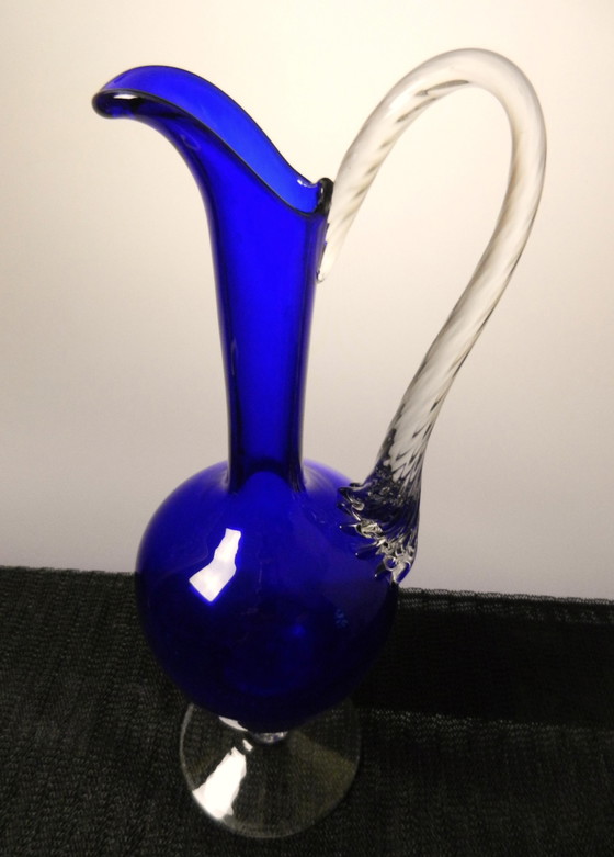 Image 1 of Murano "Tre Fuochi" Karaffe Vase Design "Cenedese"!