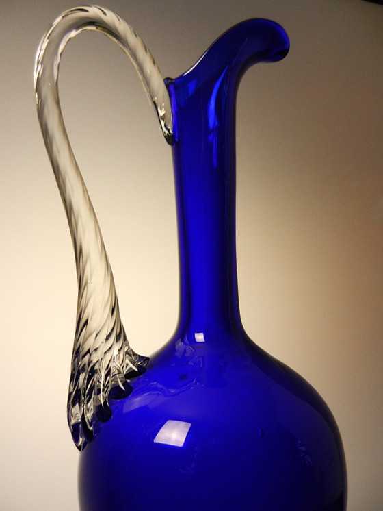 Image 1 of Murano "Tre Fuochi" Karaffe Vase Design "Cenedese"!