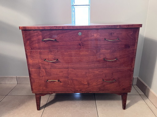 Vintage 3-Laden Dressoir