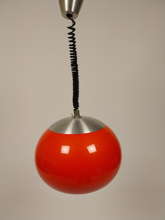 Image 1 of Italiaanse Mid Century Brevettato Hanglamp