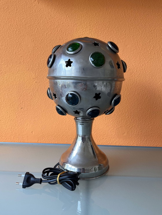 Image 1 of Vintage Space Age Spoetnik Oosterse lamp tafellamp