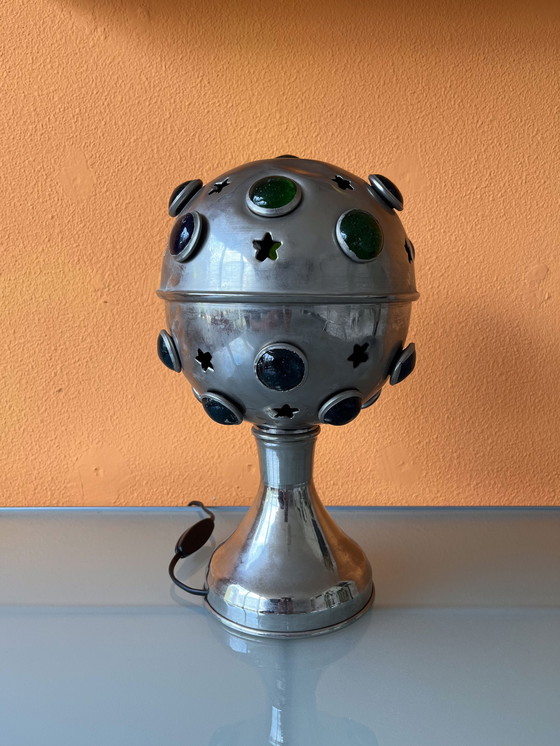 Image 1 of Vintage Space Age Spoetnik Oosterse lamp tafellamp