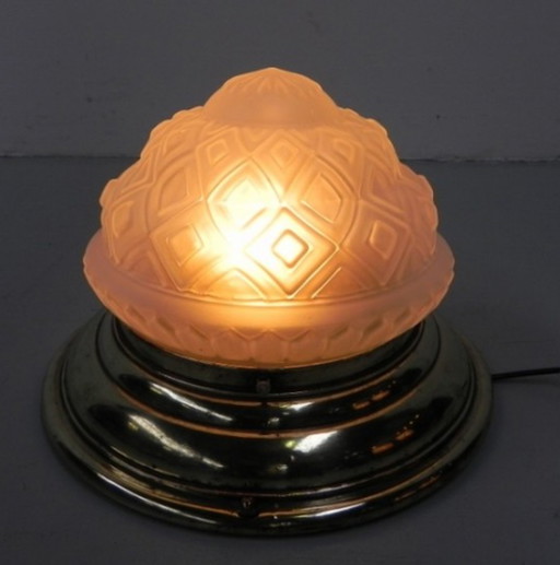 Art deco plafondlamp