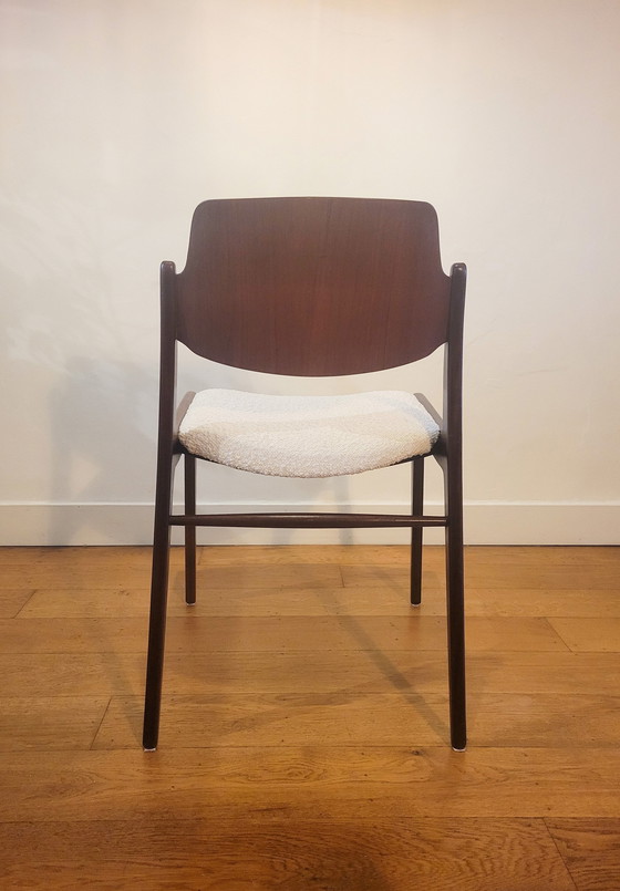 Image 1 of Eetkamerstoelen Van Hartmut Lohmeyer Voor Wilkhahn