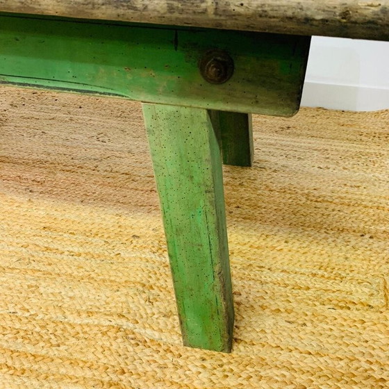 Image 1 of Vintage houten salontafel