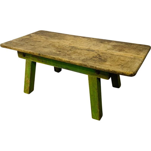 Vintage houten salontafel