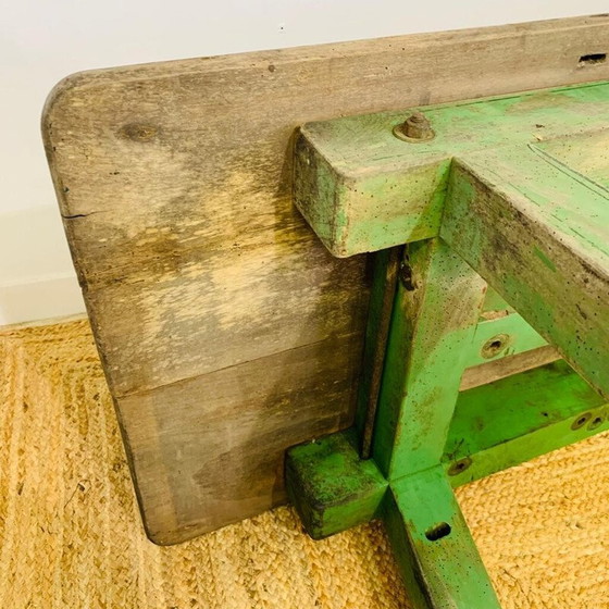 Image 1 of Vintage houten salontafel