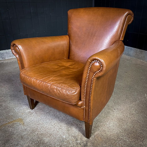 Vintage Skai Leren Fauteuil