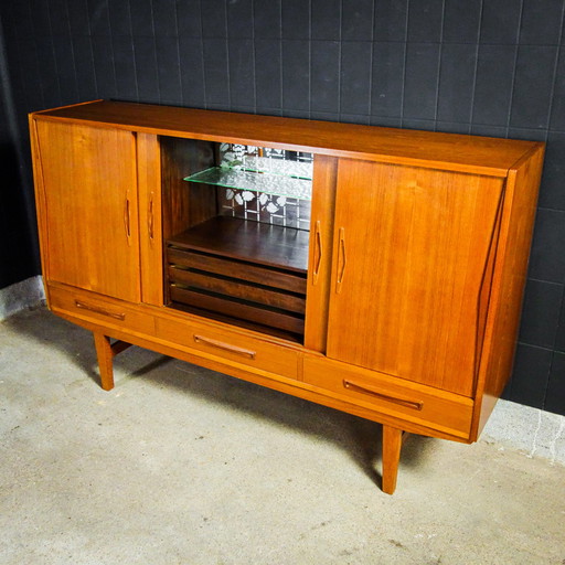 Midcentury highboard/dressoir, jaren '60