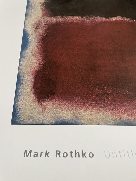 Image 1 of Mark Rothko (1903-1970), Zonder titel, 1963, Copyright 1998 Kate Rothko Prizel&Ch