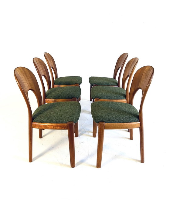 Image 1 of 6X Gerestaureerde Morten Chair, Niels Koefoed